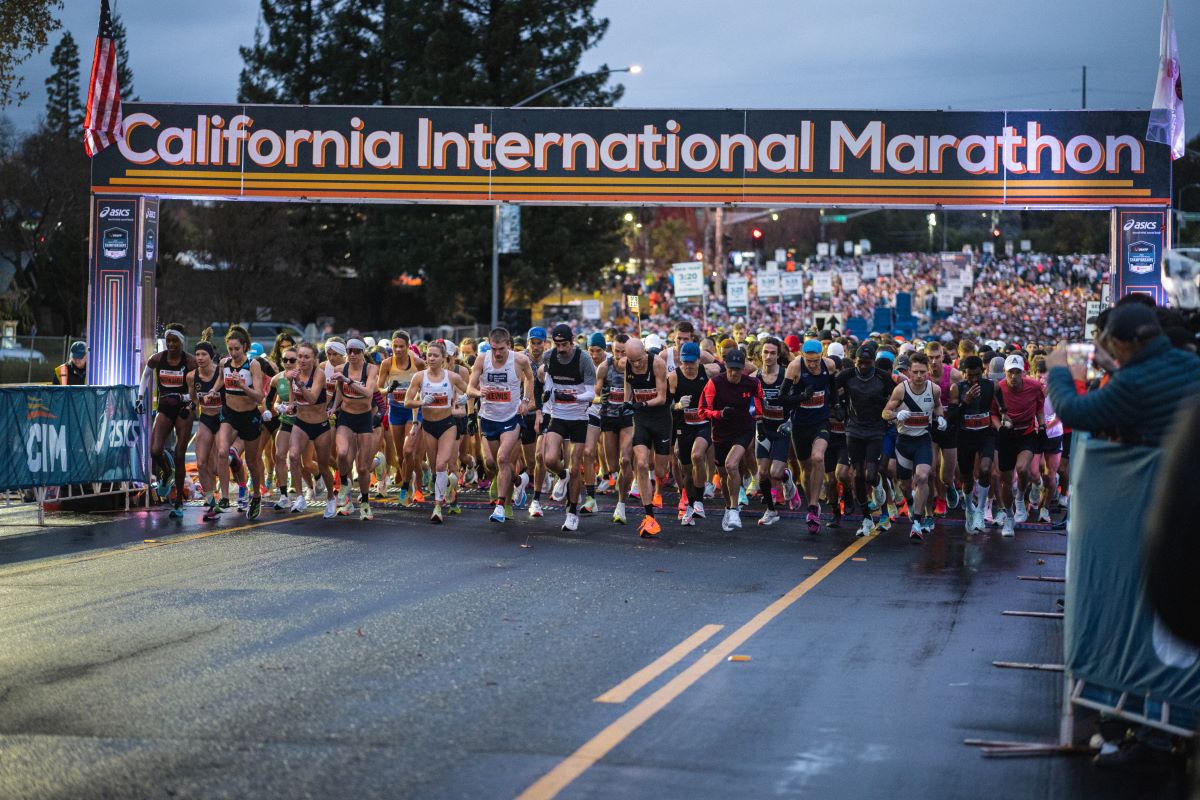 California International Marathon 2025 Dareen Evangeline